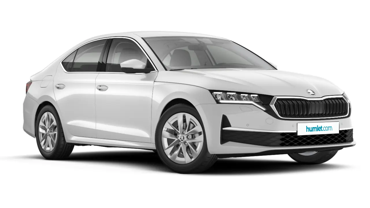 Strieborná Škoda Octavia