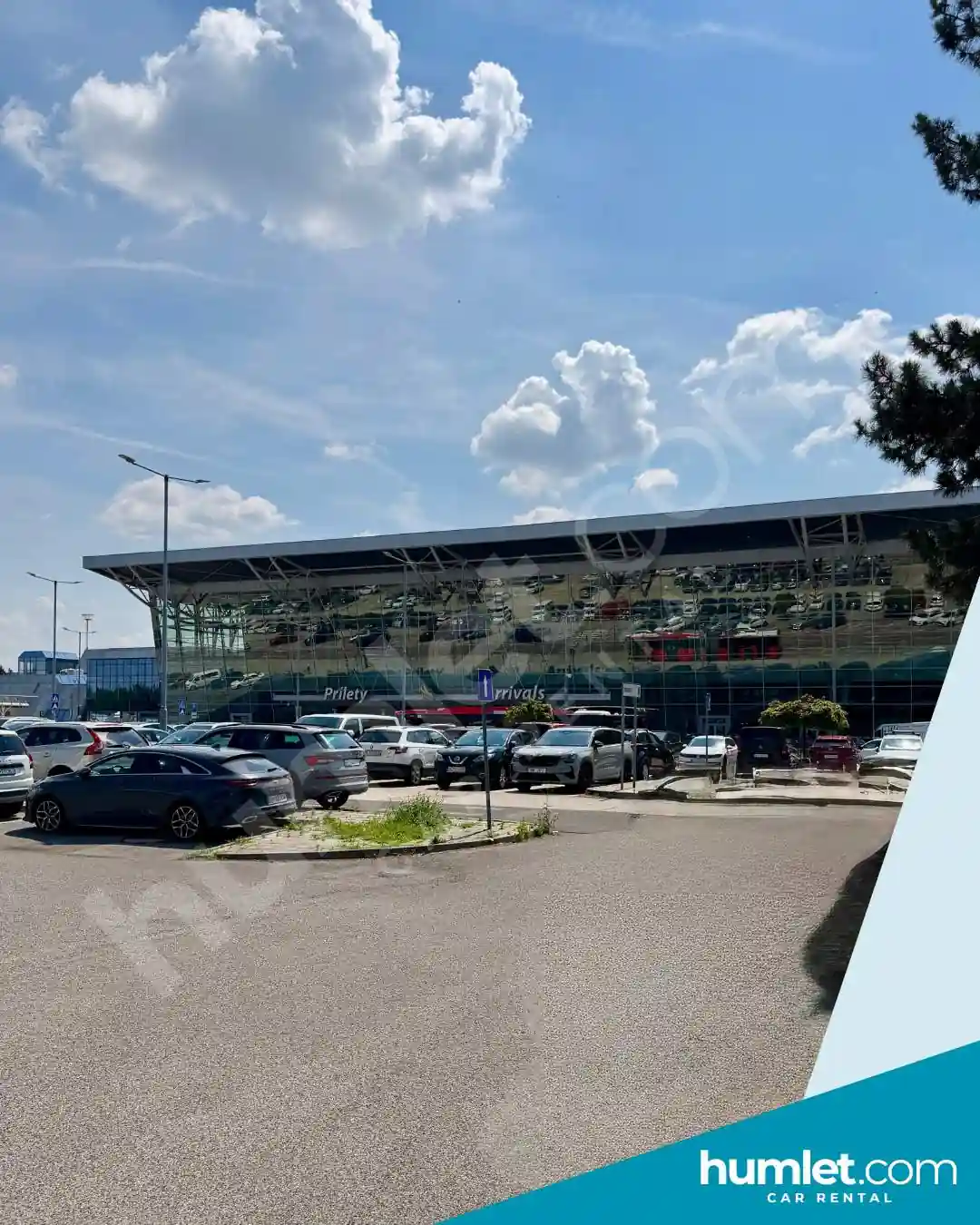 Parking P2 at Bratislava Airport
