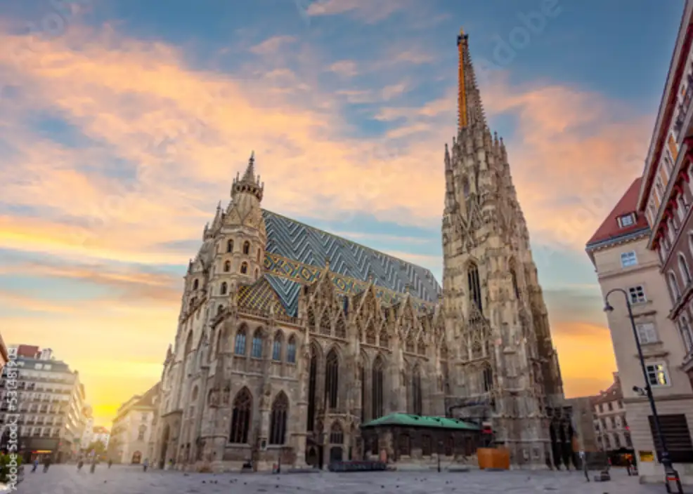 foto of Stephans dom on Vienna Bratislava road trip